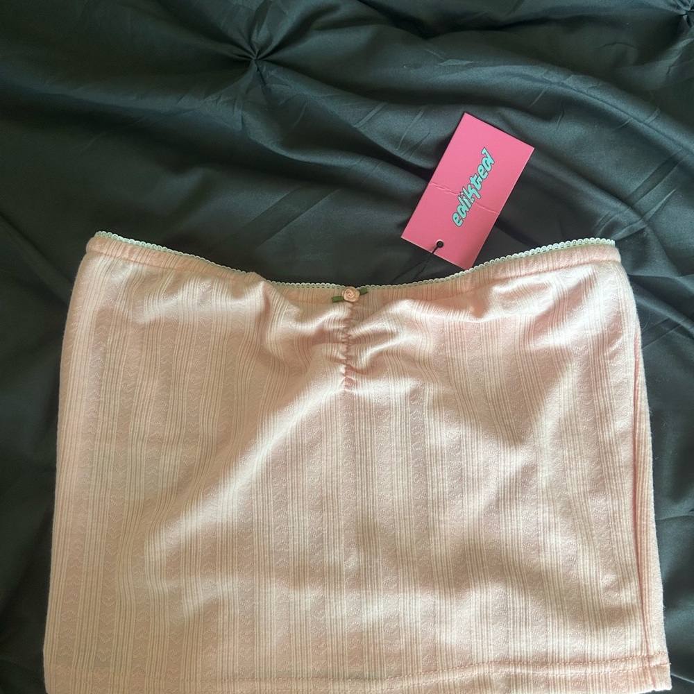 Edikted Pink tube top brand new
